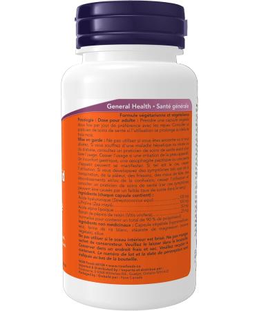 NOW - Hyaluronic Acid 100mg + Antioxidants 60 Vegetarian Capsules Unflavored 60 count (Pack of 1) - Buy Online on GoSupps.com