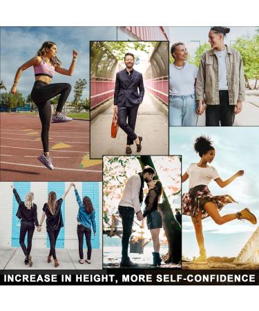 Ailaka Height Increase Insoles for Men & Women | Honeycomb Cushion Shoe Inserts | Shock Absorbing | Sizes 6.5-10 M / 8-11.5 W | Elevate Your Comfort & Height - Buy Online on GoSupps.com