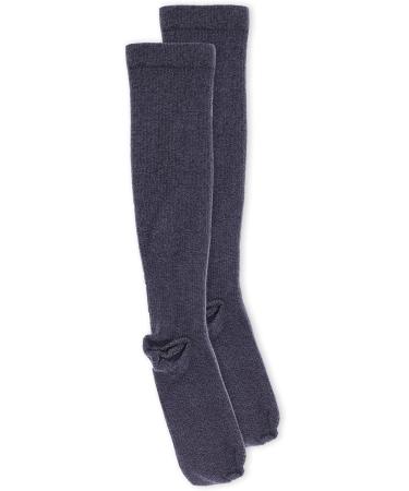 Shop Dr. Scholl's Women's Travel Knee High Compression Socks | Sizes 4-10 | Denim Heather - International Shipping Available - Buy Online on GoSupps.com