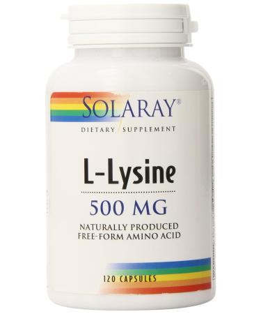 Solaray L-Lysine 500 mg 120 VegCaps