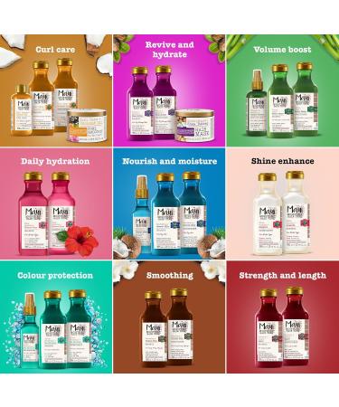 Maui Moisture Revive & Hydrate Shea Butter Hair Mask 400ml - Best Moisturizing Treatment for Dry Damaged Hair - Buy Online on GoSupps.com