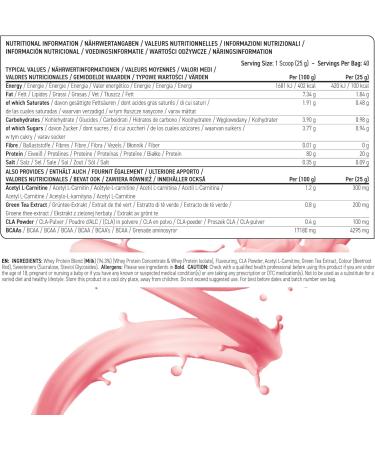  Applied Nutrition Applied Nutrition Diet Whey Strawberry Shake - Protein for Weight Management (1kg) (Strawberry Shake) - Buy Online on GoSupps.com