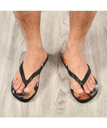 Mnsruu Electric Guitar Flip Flops | XXL Comfort for Home Hotel Spa and Travel - Unisex Design for Men & Women - Buy Online on GoSupps.com