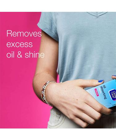 Clean & Clear Oil Absorbing Sheets - 50 ct - Blotting Papers for Face & Nose - Absorbs Excess Oil & Shine Instantly - Buy Online on GoSupps.com