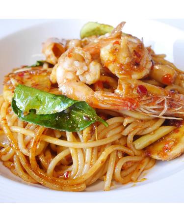 Thai Chef Aroma Dried Kaffir Lime Leaves 30g - Premium Gourmet Ingredient for Thai & Asian Cuisine - Strong Aroma - 0.5 Ounces - Buy Online on GoSupps.com