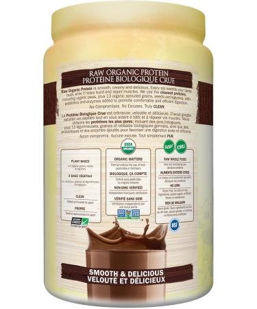 Garden of Life Raw Organic Protein Chocolate 664g. Packed with 22 Grams of Certified Organic Plant Protein including organic peas grown and processed in Canada. Assists in building and repairs muscles. Loaded with 14 organic sprouted grains seeds and legu - Buy Online on GoSupps.com