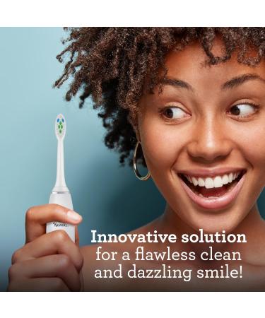 GuruNanda Replacement Sonic Brush Heads (Pack of 6) - Compatible with Sonic Toothbrushes - Soft Bristles for Plaque Control & Teeth Whitening - IPRX Waterproof (White) - International Shipping Available - Buy Online on GoSupps.com
