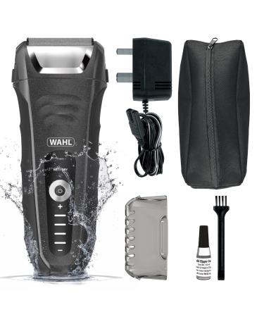 Wahl Lifeproof Plus Wet/Dry Shaver Men s Shaver Electric Shavers for Men Beard Shaving Face Shaver Flex Foil Fully Waterproof Easy Clean Rubber Grip LED Power Display Wahl Lifeproof Plus Shaver Single - Buy Online on GoSupps.com