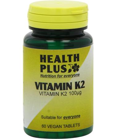 Health Plus Vitamin K2 100g Joint and Bone Health Supplement - 60 Tablets - Buy Online on GoSupps.com