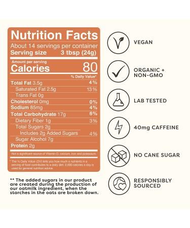 Clevr Blends Chai Tea Latte Mix with Oat Milk and Superfood Creamer - Organic Spices, Reishi Mushrooms, Lions Mane, Probiotics - Buy Online on GoSupps.com