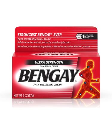 Bengay Ultra Strength Cream - Fast Pain Relief Formula - Buy Online on GoSupps.com
