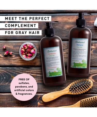 Gray Hair Conditioner 16 Oz | Just Nutritive Gray Hair Treatment | Natural Conditioner by Just Natural Hair Care - Buy Online on GoSupps.com