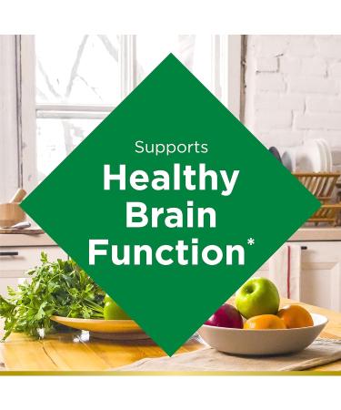 Nature's Bounty Ginkgo Biloba Supports Healthy Brain Function Herbal Supplement 60 Mg 200 Capsules (Pack of 2) - Buy Online on GoSupps.com