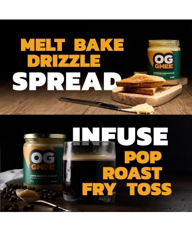 OG GHEE | 210g | Chai Spice | Hormone and Antibiotic Free Clarified Butter Caramelized Flavour Keto and Paleo Friendly Gluten Free Lactose and Casein Free Carnivore Chai Spice 210g - Buy Online on GoSupps.com