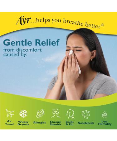 Alavert Allergy 24 Hour 60 Count and Ayr Saline Nasal Gel 0.5 Ounce Allergy Relief Bundle - Buy Online on GoSupps.com