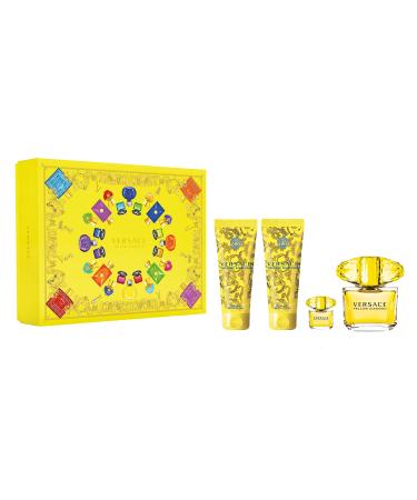 Versace EDT Yellow Diamond 4PCS Gift Set