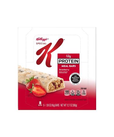 Buy Special K Protein Meal Bars Strawberry - 8 Count (12.7 oz) | Healthy Snacks for Weight Loss - International Shipping Available - Buy Online on GoSupps.com
