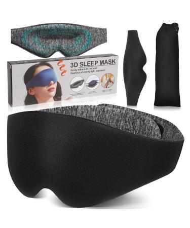 Healvian Sleep Eye Mask Sleeping Mask Eye Mask for Sleeping Light Blocking Night Eye Masks Eye Covers for Sleeping Picture 1