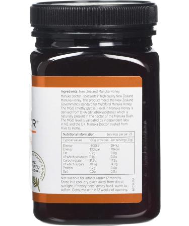 Manuka Doctor 30 Mgo M nuka Honey 500 g - Buy Online on GoSupps.com