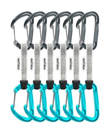 Edelrid Pure Wire Set Slate-icemint 10cm