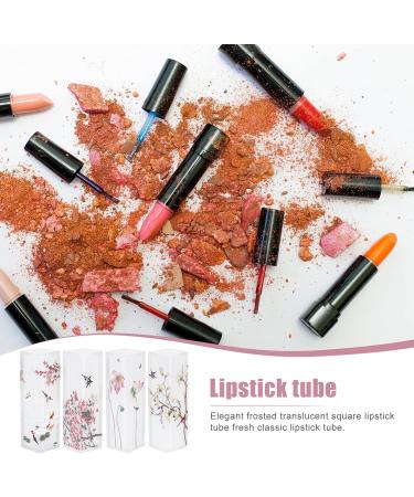 FOMIYES 4-Piece Tube Lip Gloss Magic Wand Jar - Empty Lip Balm & Lip Gloss Holders - 3D White ABS Containers for Household Use - Perfect for Organizing Your Makeup - Buy Online on GoSupps.com