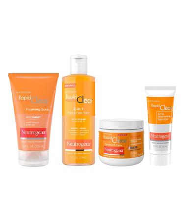 Neutrogena Rapid Clear 2-In-1 Acne Toner 8 fl. oz. - Fight & Fade - Buy Online on GoSupps.com