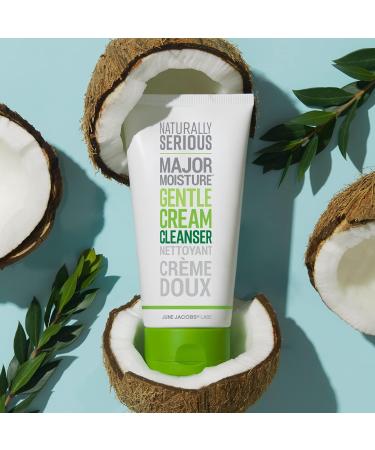 Naturally Serious Major Moisture Gentle Cream Cleanser | Hydrating Makeup-Removing Vegetarian & Cruelty-Free Skincare - International Shipping Available - Buy Online on GoSupps.com