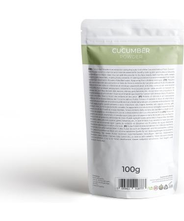 Cucumber Powder 100g - Premium Quality & Organic | International Shipping Available - Buy Online on GoSupps.com