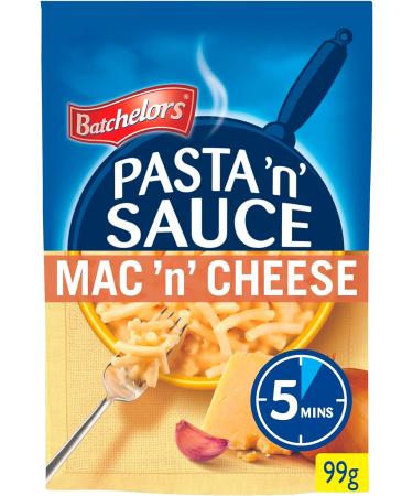 Batchelors Pasta 'n' Sauce Bundle: 7 x 99 g Sachet Mac 'n' Cheese & 7 x 99 g Sachet Chicken And Mushroom - Buy Online on GoSupps.com