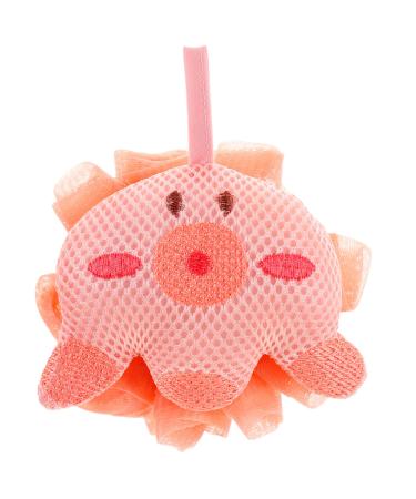 FRCOLOR Loofa Mesh Bath Sponge Cartoon Octopus Shower Loofah Bath Mesh Pouf Back Scrubbers Body Exfoliator Bathing Supplies for Bathroom Shower Travel Bath Sponge Shower Pouf Shower Pouf Shower Pouf