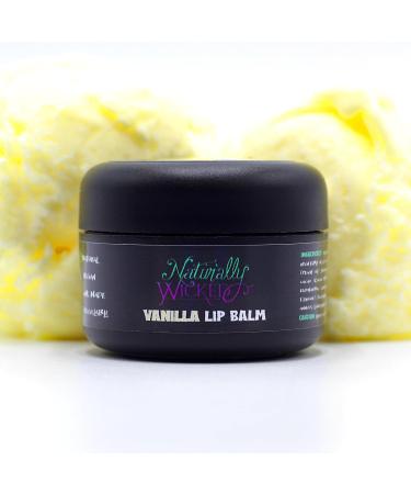 Naturally Wicked Vanilla Lip Balm | Natural & Vegan Repairing Balm For Lips | 15ml - Buy Online on GoSupps.com