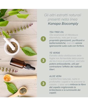 BIOCOMPLY KANAPA Hemp Fluid 100ml | Anti-Frizz & Nourishing Treatment for Dry Strained Hair - Natural Ingredients for Split Ends & Restructuring - Buy Online on GoSupps.com