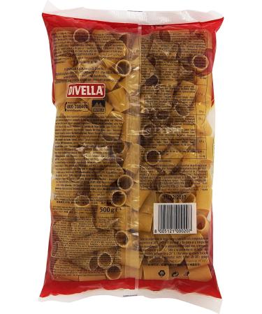  Italian Gourmet E.R. Divella Mezzi Rigatoni N. 18 Set of 24 durum wheat semolina pasta 500 g + Italian Gourmet Polpa di Pomodoro box 400 g - Buy Online on GoSupps.com