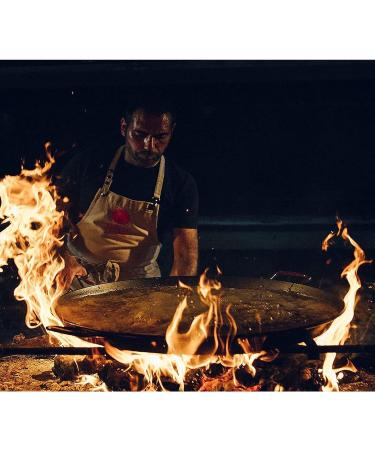 El Paeller Wood-Fired Paella Kit from Valencia, Spain | Includes Cooking Base & Rice | Makes 3 Servings | Seafood Paella - Buy Online on GoSupps.com