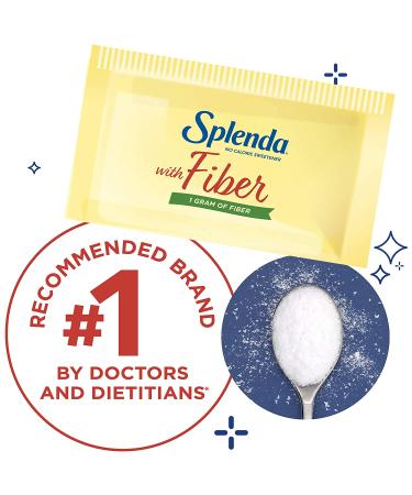 Splenda--No Calorie Sweetener 1G of Fiber Packets--80 Count--Sugar Substitute for Use with Coffee  Tea  Fruit  Cereal  and More 1.7 Gram (Pack of 80) - Buy Online on GoSupps.com
