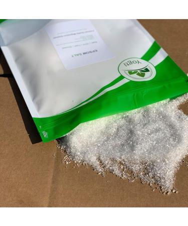 Yogti Pure Unscented Epsom Salt 1 pound - Buy Online on GoSupps.com