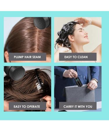 Buy 27.5g Hair Fiber Powder | Instant Hair Thickening for Fine & Thinning Hair | Conceal Bald Spots for Men & Women (Black - Buy Online on GoSupps.com