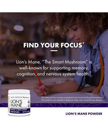 Host Defense Bundle with Lion's Mane Powder 3.5 oz & Cordyceps Powder 3.5 oz - Support Brain Health Memory & Focus - Support Immune Health & Energy* - Buy Online on GoSupps.com