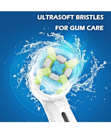 Buy Toothbrush Heads Compatible with Braun Oral-B iO | Soft Replacement Heads for Oral-B IO 3 4 5 6 7 8 9 10 Series - 4 Pack - Buy Online on GoSupps.com