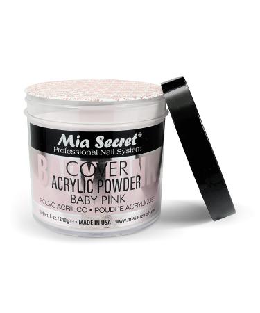 Mia Secret Acrylic Powder Cover Baby Pink 8 oz - Long-Lasting Nail Enhancement - Buy Online on GoSupps.com