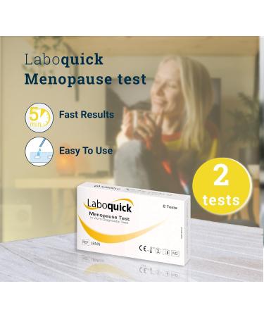Buy Laboquick Venchmen Test FSH - 2 Pack Menopause Home Test Kits - Quick & Reliable Urine Test Results - Buy Online on GoSupps.com