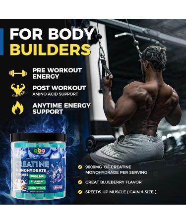INSPIRELIFE ABC Creatine Monohydrate Gummies 5500mg Creatine Monohydrate Gummies 9000mg for Men Women - Buy Online on GoSupps.com