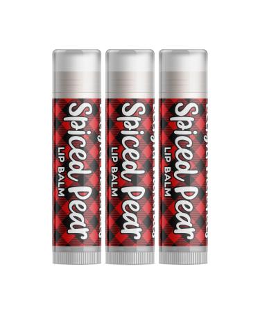 Spiced Pear Lip Balm - Set of Three