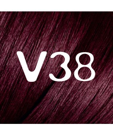 L'Oreal Paris Feria V38 Violet Noir Hair Color Dye - Intense Deep Violet | 1 Count - Buy Online on GoSupps.com