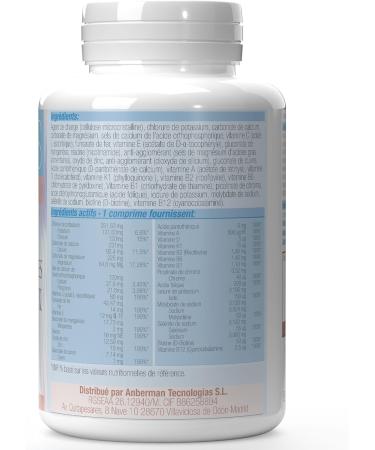 WELLNESS OPTI - Multivitamin and mineral complex - 250 tablets - For everyday well-being - Vitality and nutritional balance in one step - Buy Online on GoSupps.com