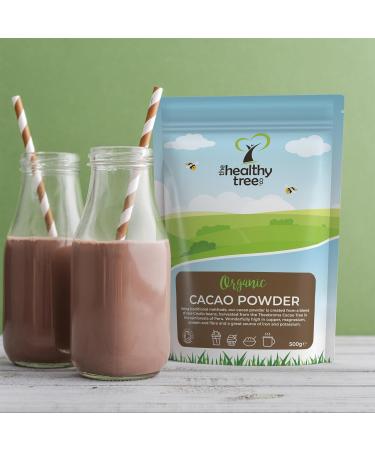 Organic Raw Cacao Powder - High Protein, Magnesium, Fibre & Potassium - 500g - Buy Online on GoSupps.com