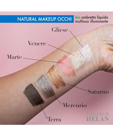  Helan Helan Les couleurs de Helan Multi-Use Illuminating Liquid Eye Shadow Ideal as Liquid Blush Earth Face Make-Up and Bronzer Long-Lasting Non-Transferring Makeup Eye Shadow - Buy Online on GoSupps.com