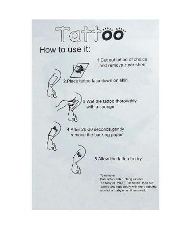 MapofBeauty Black Fly Butterfly Temporary Tattoo (2 pcs/lot) - Waterproof Body Art Sticker - Buy Online on GoSupps.com