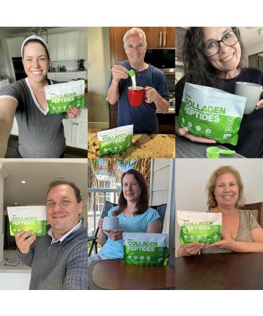 Hydrolyzed Collagen Peptides Supplement for Women & Men - Joint Hair Skin & Nails Support - Grass Fed Type I & III - Keto Paleo - 28 Servings 9.88 oz Unflavored Powder 9.88 Ounce (Pack of 1) - Buy Online on GoSupps.com