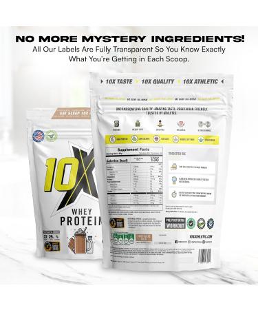  10X Athletic Whey Protein Low Calorie High Protein Vegetarian Informed Sport Different Flavors 700g-750g (Banana Split) - Buy Online on GoSupps.com